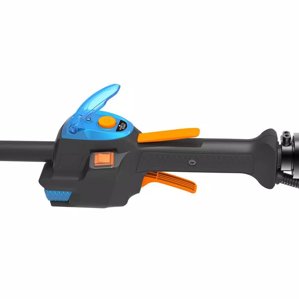 Lawnmaster NOPULL 26cc 2-Cycle Gas String Trimmer with Electric Push Button Start