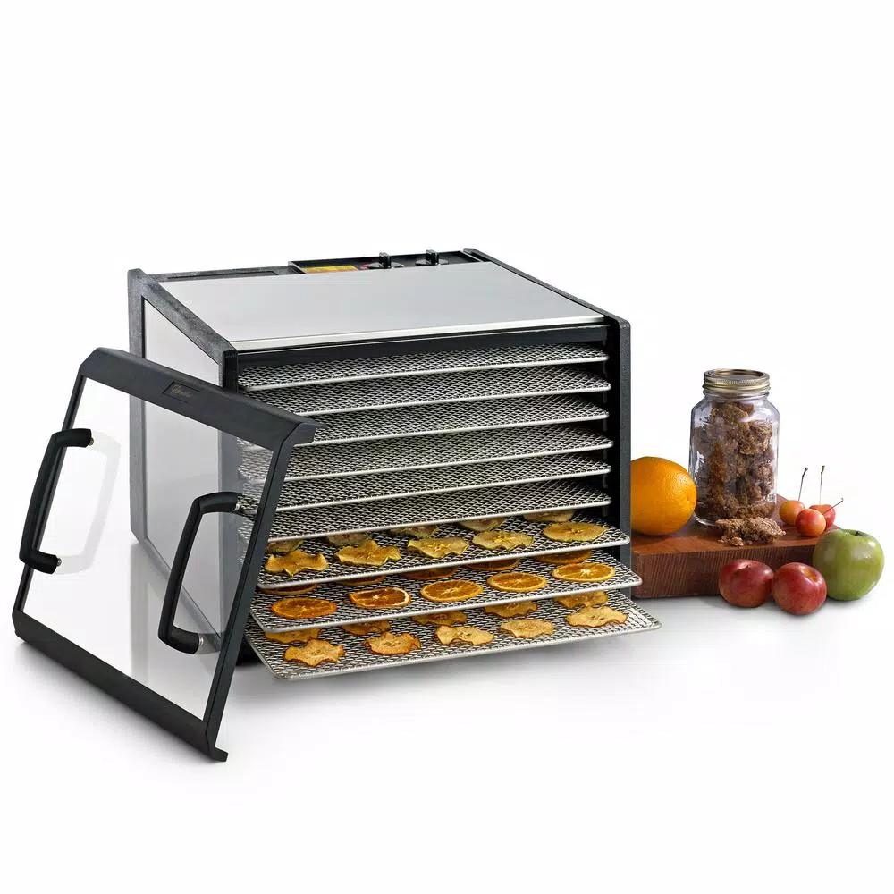 Excalibur 9-Tray Stainless Steel Electric Food Dehydrator with 26-Hour Timer