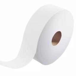 Scotts JRT 1-Ply White Jumbo Roll Commercial Toilet Paper, 12 Rolls Per Carton thumbnail 4