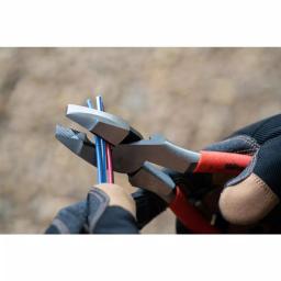 Southwire The Woods 9 in. Side Cutting Pliers, Forged Carbon Steel Linesman Pliers thumbnail 5