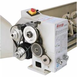 Grizzly Industrial 11 in. x 26 in. Bench Lathe with Gearbox, 1 HP Motor thumbnail 3