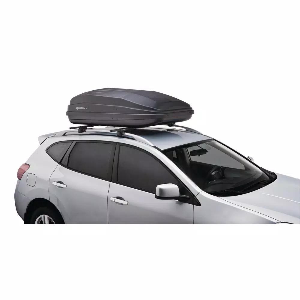 SportRack Vista Aero XL 18 cu. ft. Rear Opening Rooftop Cargo Box - Black