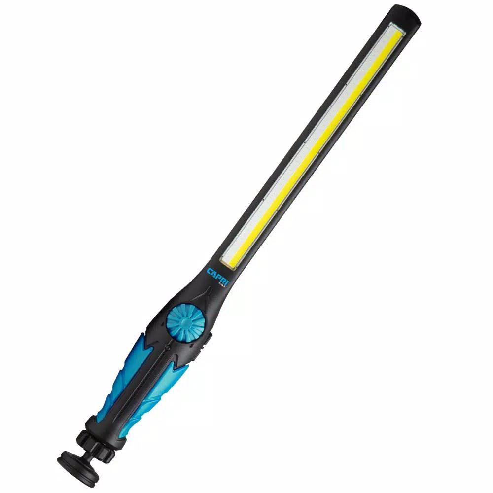 Capri Tools Ultra-Thin 620 Lumens COB LED Work Light with UV Mode and Magnetic Swivel Base