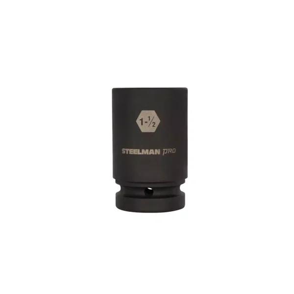 Steelman PRO 79388 1 in. Drive 1-1/2 in. 6-Point Deep Impact Socket