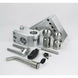Weigh Safe Weigh-Safe 4 in. Drop Adjustable Class V Ball Mount with Built-in Hydraulic Scale thumbnail 2