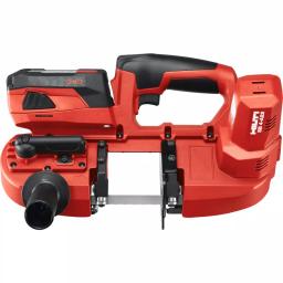 Hilti 22V SB 4 Cordless Band Saw Kit with Two 4.0 Ah Batteries, Charger, and Bag thumbnail 4