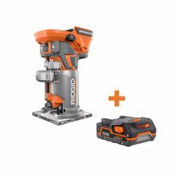 RIDGID 18V Cordless Brushless 1/4 in. Compact Router with 1.5 Ah Lithium-Ion Battery thumbnail 1