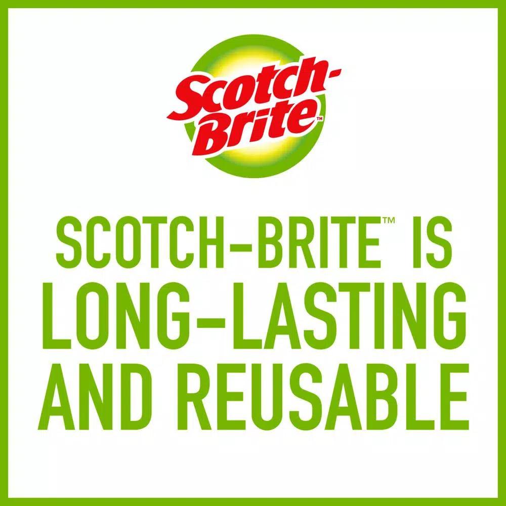 Scotch-Brite 2.8 in. Copper Coated Scouring Pads, 3-Pack