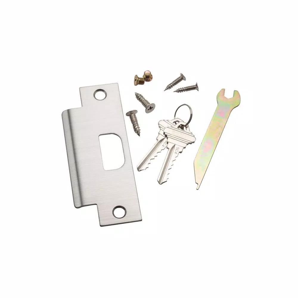 Taco DL-LHV Grade 1 Commercial Cylindrical Entry Lever, Clutch Function, Brushed Chrome