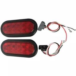 MaxxHaul 6 in. Oval LED Submersible Stop/Turn/Tail Light 2-Pack thumbnail 2