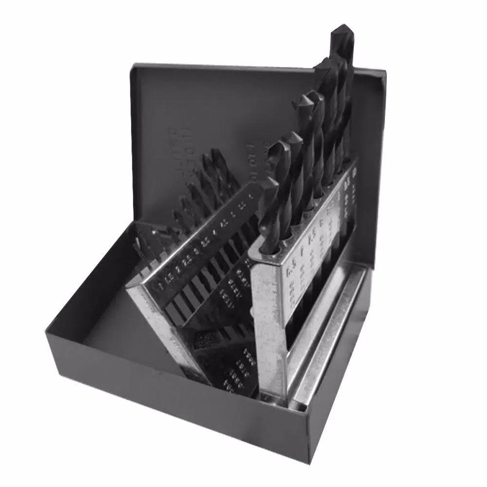 Gyros 19-Piece Premium Industrial Grade Cobalt Metric Twist Drill Bit Set