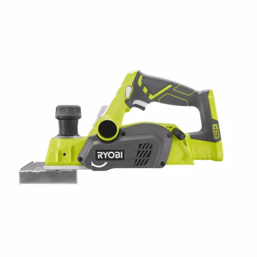 RYOBI 18V ONE+ Cordless 3-1/4 in. Planer with 1.5 Ah Lithium-Ion Battery