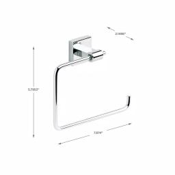 Franklin Brass Maxted 3-Piece Polished Chrome Bath Hardware Set thumbnail 8