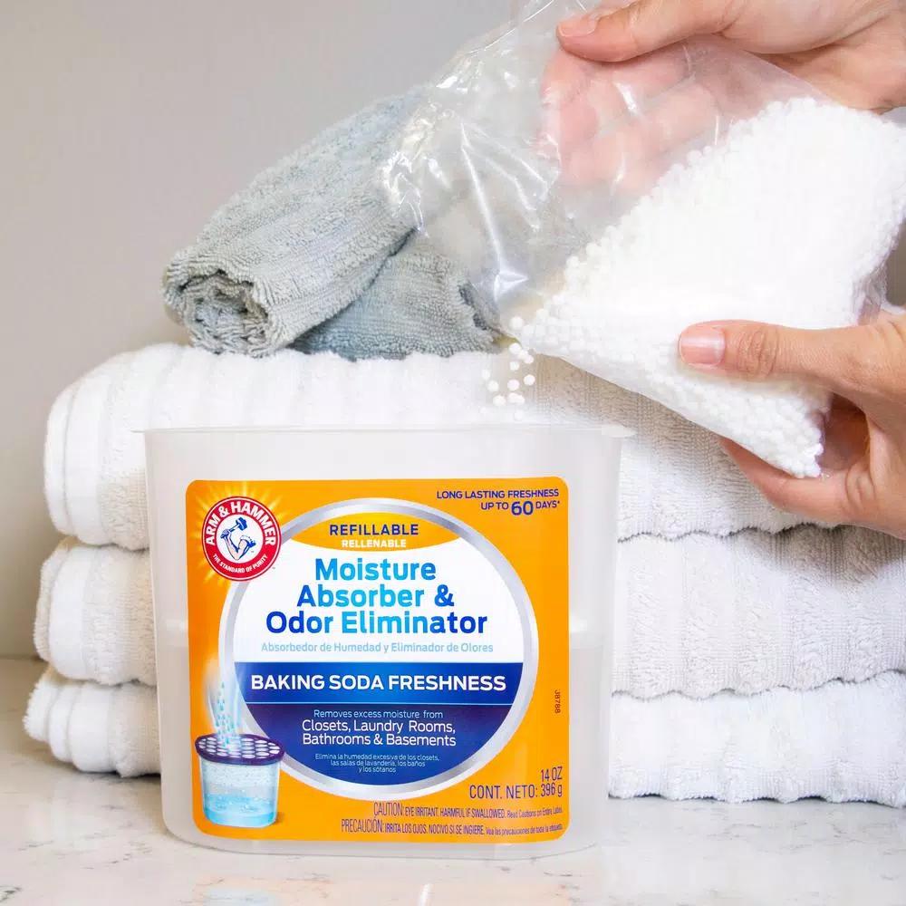 Arm & Hammer Moisture Absorber and Odor Eliminator Refill, 14 oz. (2-Pack)