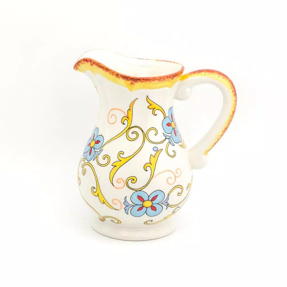 Euro Ceramica Duomo Collection 50 oz. Stoneware Pitcher