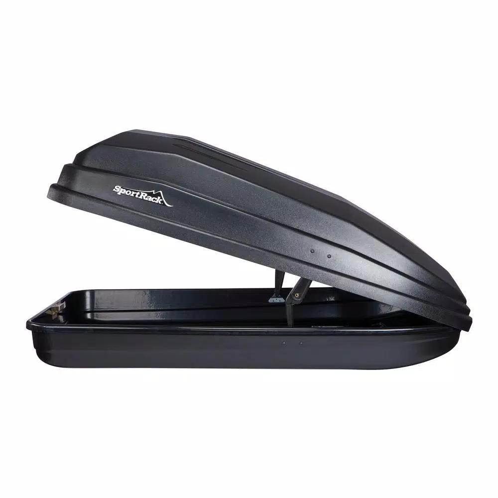 SportRack Vista Aero XL 18 cu. ft. Rear Opening Rooftop Cargo Box - Black