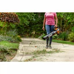 Worx TRIVAC 2.0 3-in-1 Electric Blower, Vacuum, and Mulcher, 12-Amp, 70 MPH, 620 CFM thumbnail 5