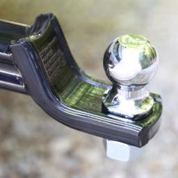 TowSmart 2,000 lb. Capacity Chrome Hitch Ball, 1-7/8 in. Diameter, 1 in. Shank Diameter thumbnail 4