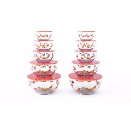 Chef Buddy 20-Piece Glass Bowl Container Set with Lids thumbnail 3