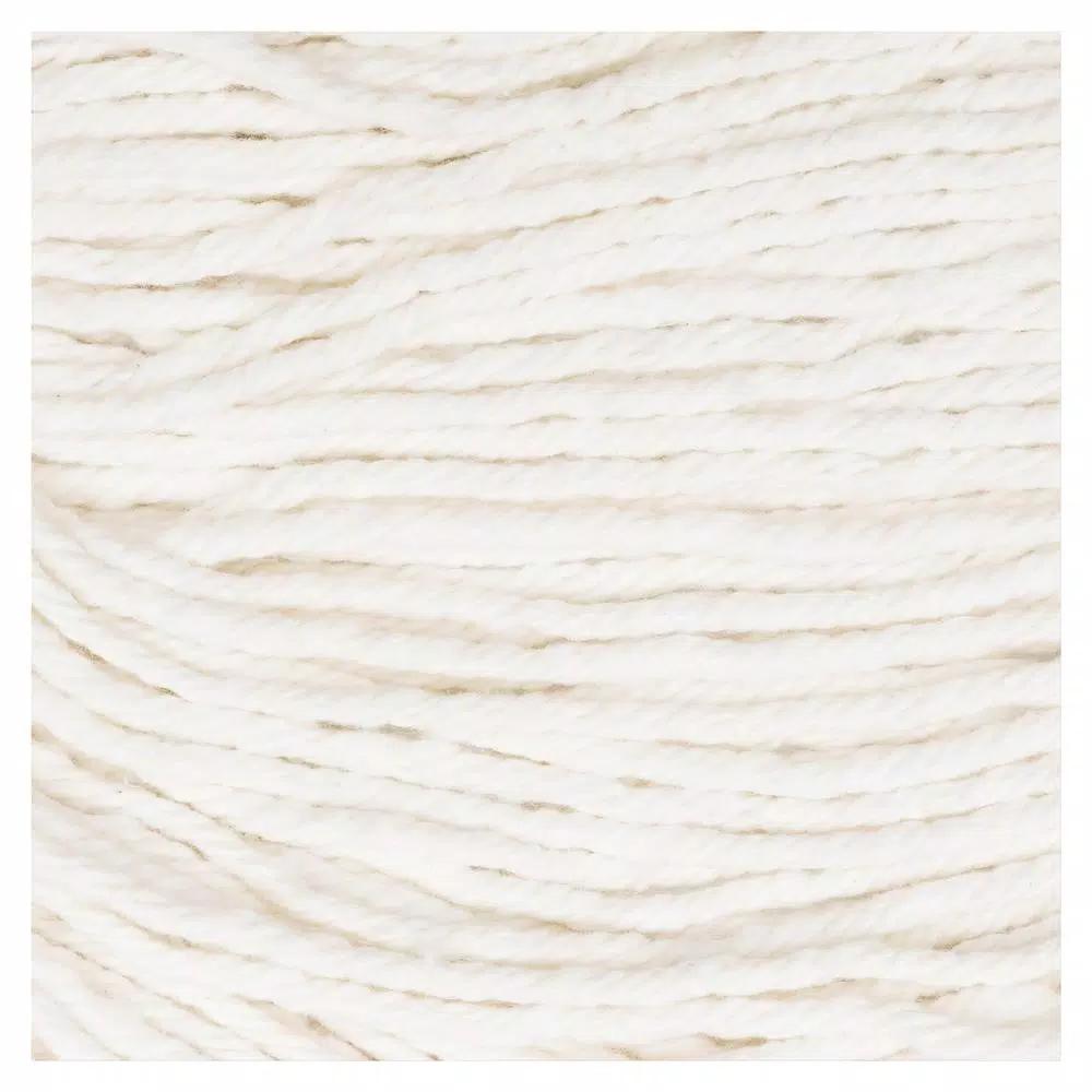 Boardwalk Super Loop Medium Wet Mop Head, 4-Ply Cotton/Synthetic Blend, White, 12/Carton