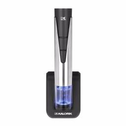 KALORIK 2-in-1 Electric Wine Opener and Vacuum Preserver Set with Charging Base thumbnail 2