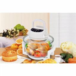SPT 1300W White Digital Countertop Convection Oven with 6 Pre-Programmed Settings thumbnail 8