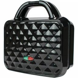 Brentwood Appliances Couture Purse Nonstick Dual Waffle Maker, Black thumbnail 1