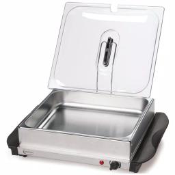 Betty Crocker 5 Qt. Stainless Steel Buffet Server and Warming Tray thumbnail 7