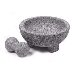 IMUSA Natural Granite Molcajete Mortar and Pestle, 5 in. thumbnail 5