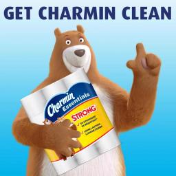 Charmin Essentials Strong 1-Ply Toilet Paper, 48 Giant Rolls thumbnail 4