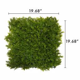 Unbranded Greensmart Decor 20 in. x 20 in. Artificial Fern Wall Panels, Set of 4 thumbnail 3