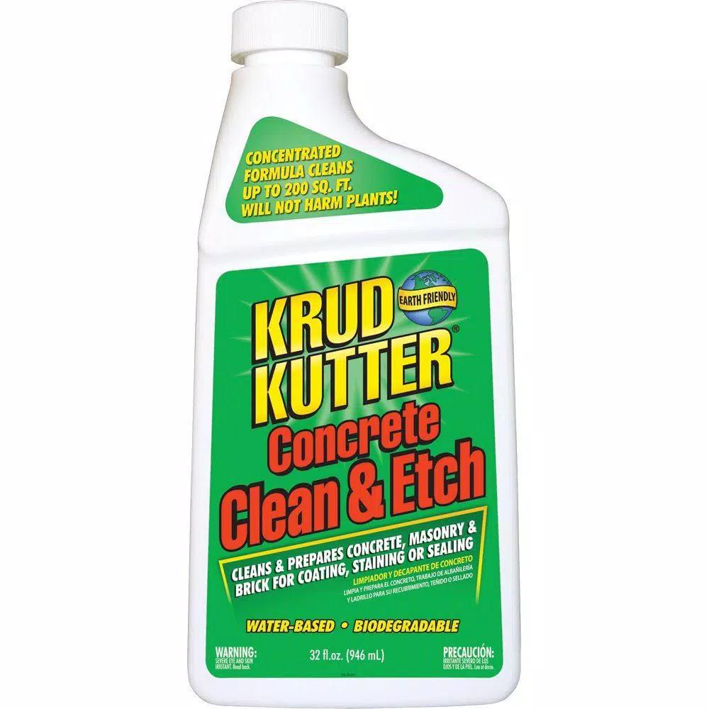 Krud Kutter 32 oz. Concrete Clean and Etch, Water-Based Surface Preparer