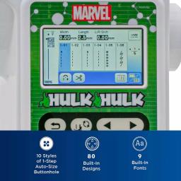 Brother Marvel Themed 2-in-1 Sewing and 4 in. x 4 in. Embroidery Machine with Color Touch LCD Screen thumbnail 5