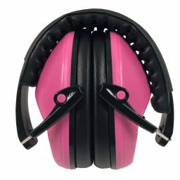 G & F Products Pink Passive Folding Slim Earmuffs for Kids and Women - 26 NRR Hearing Protection thumbnail 2