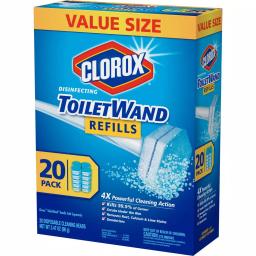 Clorox ToiletWand Disinfecting Toilet Bowl Cleaner Refill Pads, 20-Count thumbnail 10