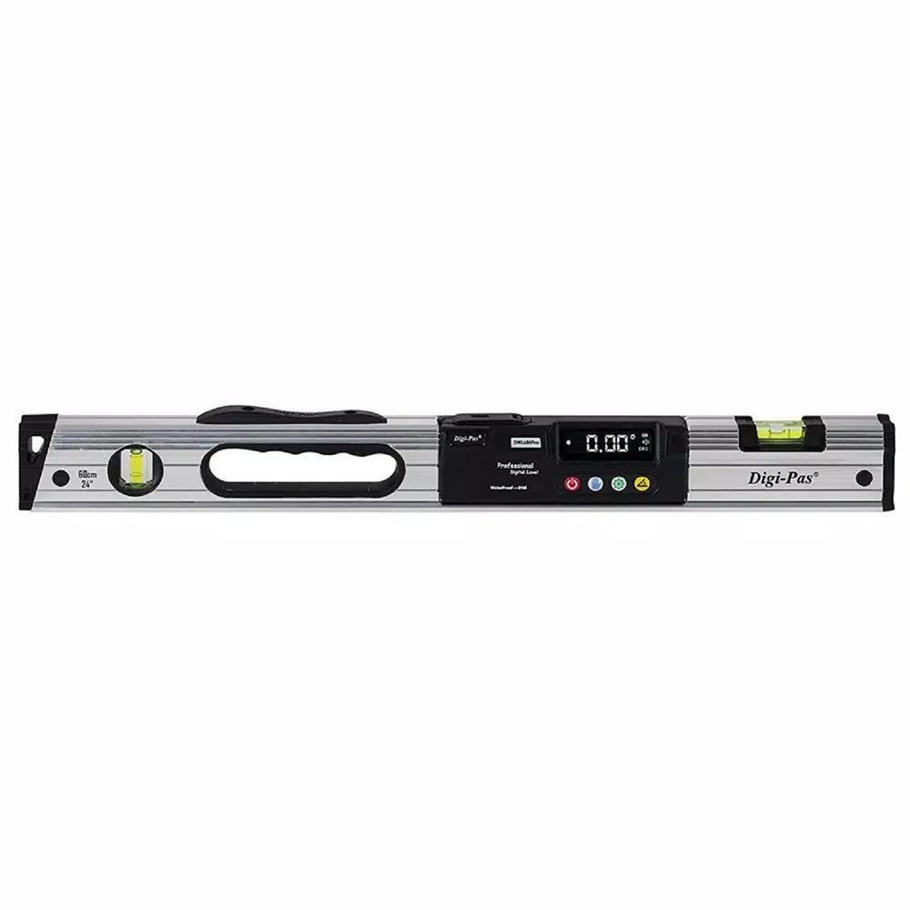 Digi-Pas DWL-680Pro 24-inch Waterproof IP65 Digital Electronic Level with Bright LED Display