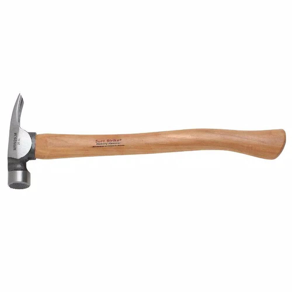 Estwing Sure Strike 25 oz. California Style Framing Hammer with 17 in. Hickory Handle