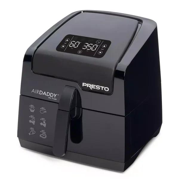 Presto Air Daddy Digital 4.2 Qt. Air Fryer, 1500W Convection Cooker with Touchscreen