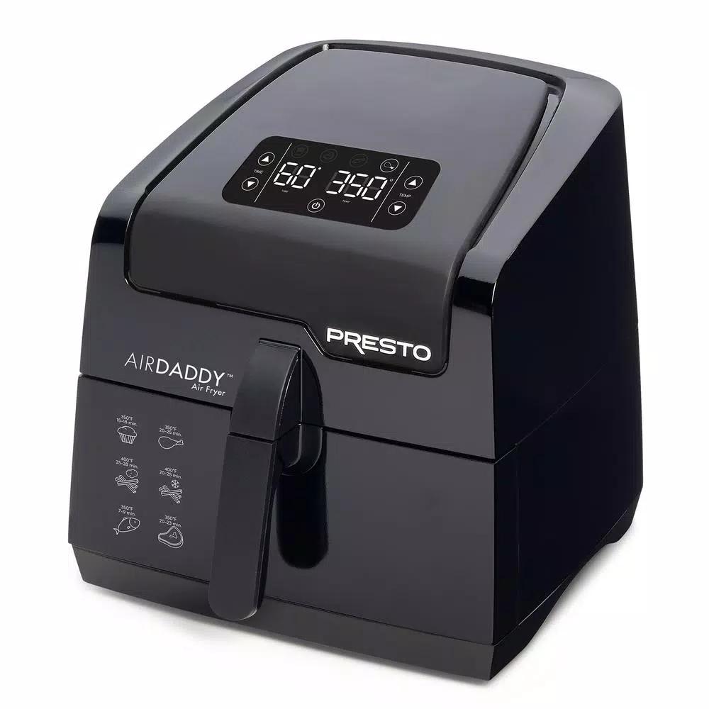Presto Air Daddy Digital 4.2 Qt. Air Fryer, 1500W Convection Cooker with Touchscreen