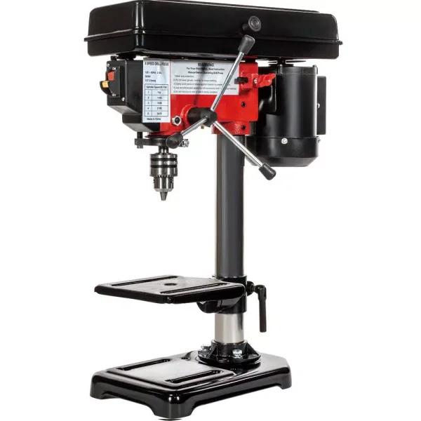 Stark 8 in. 5-Speed Benchtop Drill Press Station with 1/2 in. Keyed Chuck