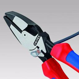 KNIPEX 9.5 in. Ultra-High Leverage Lineman's Pliers with Fish Tape Puller and Crimper thumbnail 5