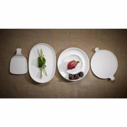 Villeroy & Boch Artesano 17 in. Oval Porcelain Platter, White thumbnail 3