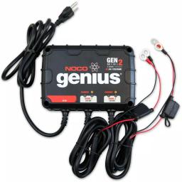 NOCO Genius GENM2 8 Amp 2-Bank On-Board Battery Charger for 12V Lead Acid Batteries thumbnail 1