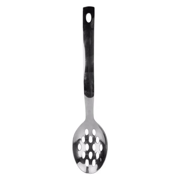 Home Basics Stainless Steel Zinc Slotted Spoon