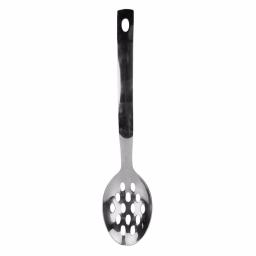 Home Basics Stainless Steel Zinc Slotted Spoon thumbnail 1