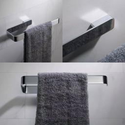 KRAUS Stelios Chrome Bathroom Towel Ring - Solid Brass Hand Towel Holder thumbnail 4