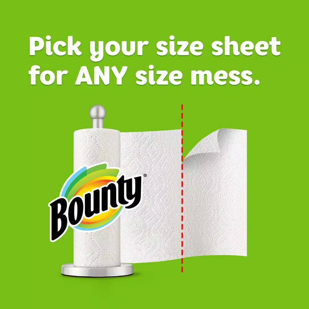 Bounty Select-A-Size White Paper Towel Rolls, 4 Double Rolls (6-Pack)