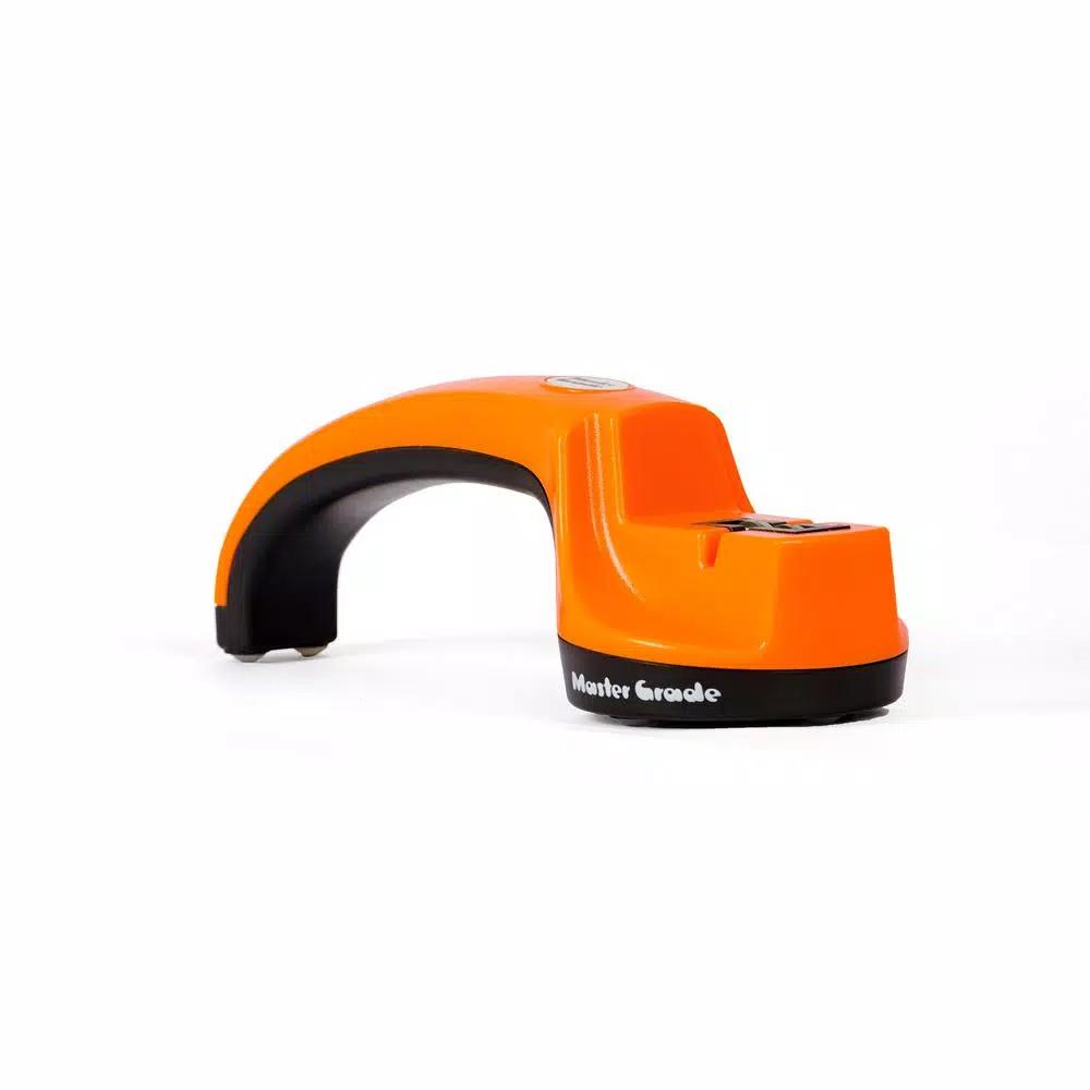 Master Grade Heavy-Duty Tungsten Manual Knife Sharpener - Orange