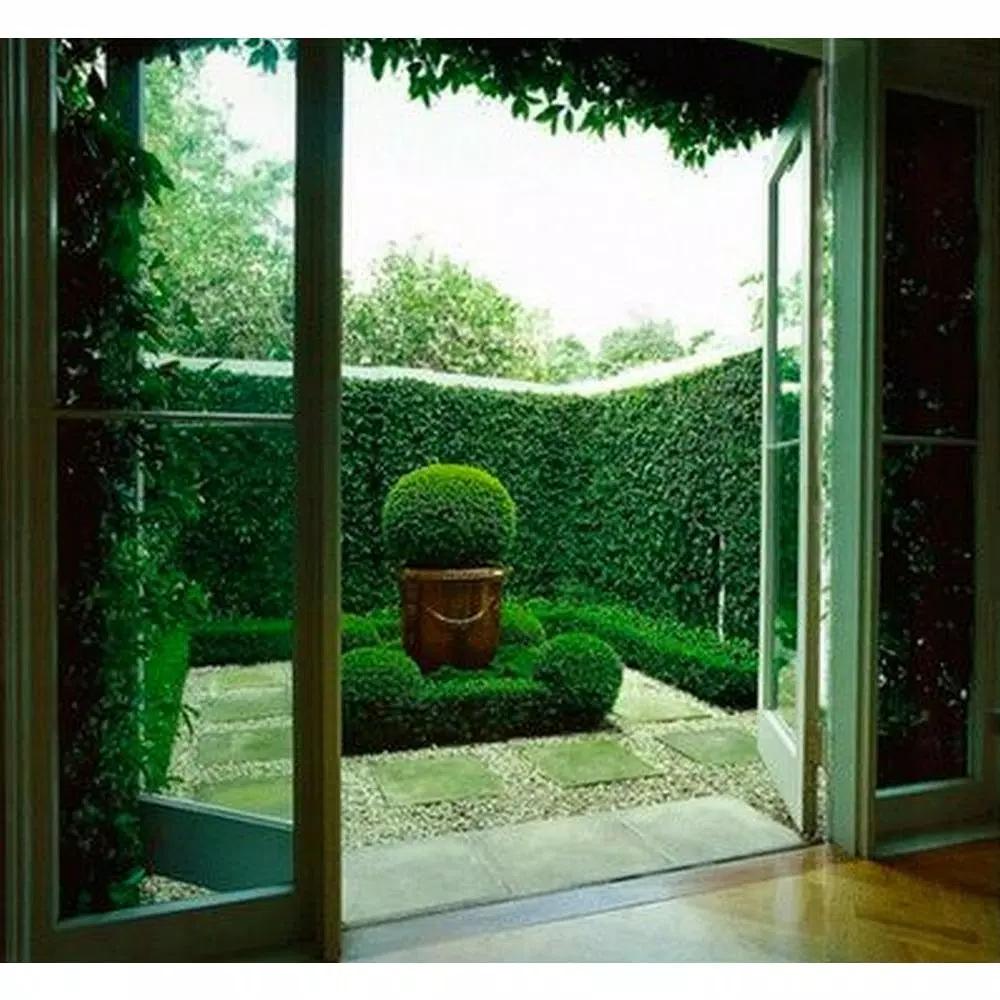 Ejoy Milan Artificial Boxwood Hedge Greenery Panels, 20 in. x 20 in. (6-Piece Set)