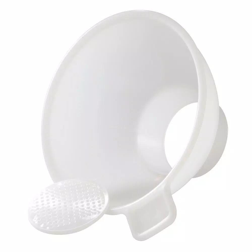 Hutzler 7-Piece Multi-Purpose Plastic Funnel Set with Canning Funnel and Mini Funnels